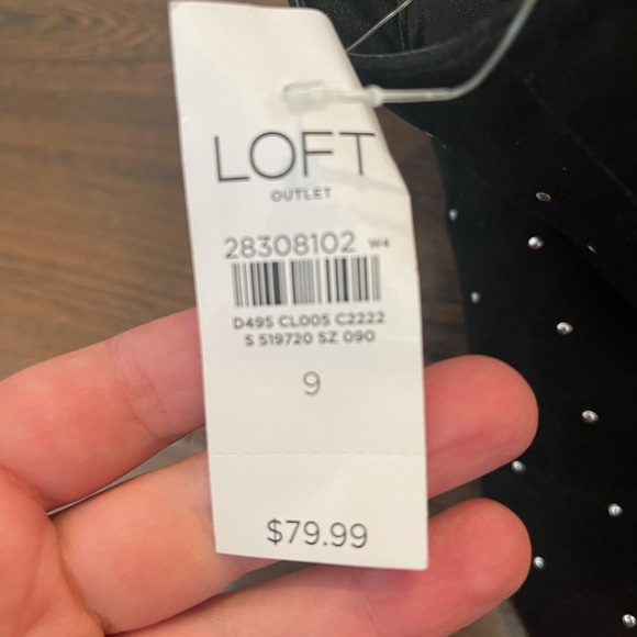 Black Boots with Silver Studs - Picture 7 of 7